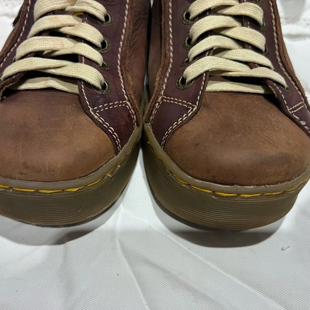 Vintage 90s Dr Martens Air Ware Leather Shoes - Picture 12 of 12